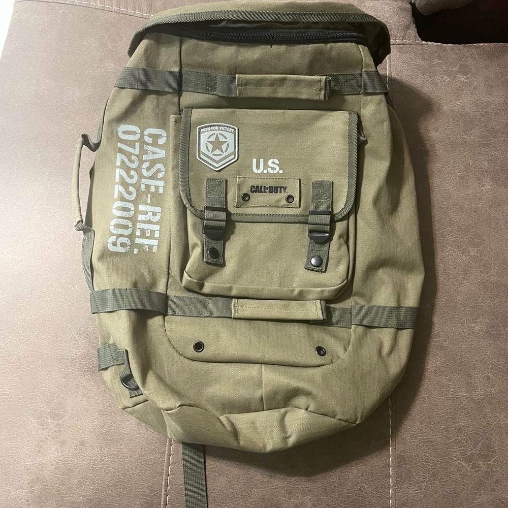 Call Of Duty Backpack WWII 2017 Activision Military Bioworld Backpack